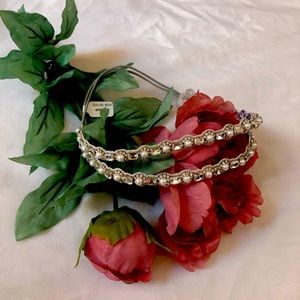 Jeweled Double Strand Headband
